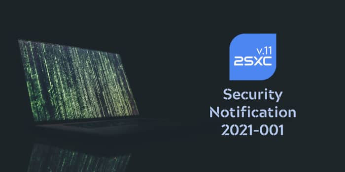 2sxc Security Notification 2021-001