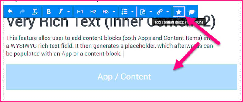 Tutorial: Create Very-Rich-Text (Inner Content 2) with 2sxc