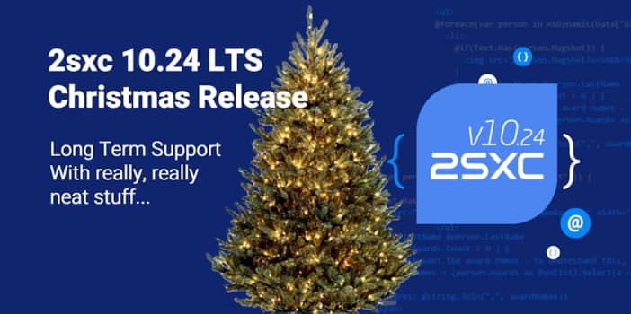 2sxc 10.24 LTS - Christmas Release