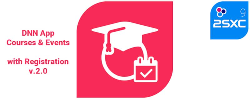 New App: Courses / Events with Registration
